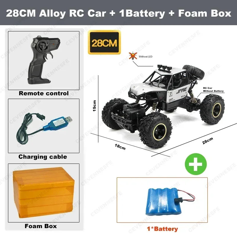 4WD RC Car 1:12 Off Road 4x4 Remote Control Cars Radio Buggy Truck