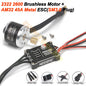 1/12 RC MN Car Upgrade Kit 2322 2600KV 3500KV Brushless Motor AM32 45A Metal ESC SM3.0/T Plug for MN82 MN99 MN168 MN78 Power Kit