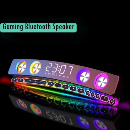 High Quality Bluetooth Speakers Sound Bar RGB 3D Stereo Surround Subwoofer AUX FM Radio Home Clock Computer Music Center