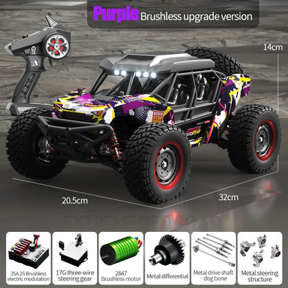4WD Brushless Electric RC Off-Road Vehicle Truck