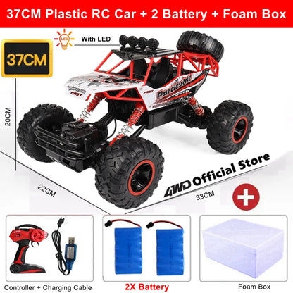 4WD Off Road RC Car  Alloy Truck Buggy 4x4 RTR Vehicle