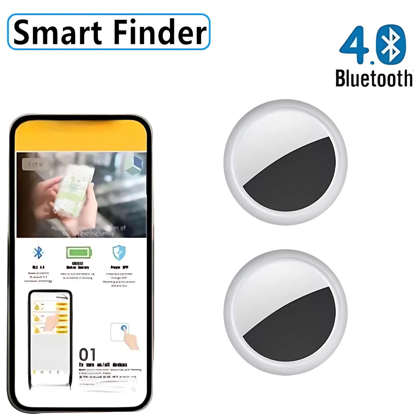 New Mini GPS Tracker Bluetooth 5.0 Anti-Lost GPS Device Car Tracking For IOS Android Smart Finder Locator Accessory 2025