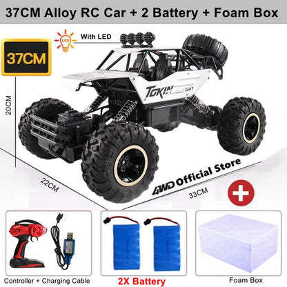4WD Off Road RC Car  Alloy Truck Buggy 4x4 RTR Vehicle