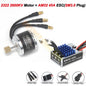1/12 RC MN Car Upgrade Kit 2322 2600KV 3500KV Brushless Motor AM32 45A Metal ESC SM3.0/T Plug for MN82 MN99 MN168 MN78 Power Kit