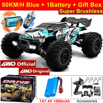 4WD Remote Control Car Off Road 4x4 RC High Speed Buggy