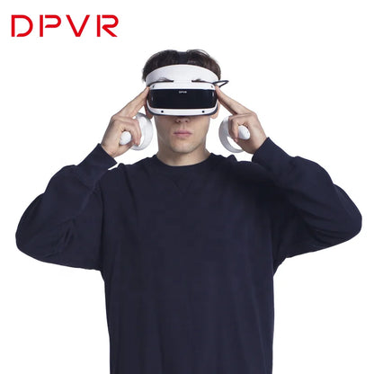 DPVR E4 Game VR Glasses PCVR headset For Elite Player Support SteamVR 6000+ Games Racing & Flight Simulator