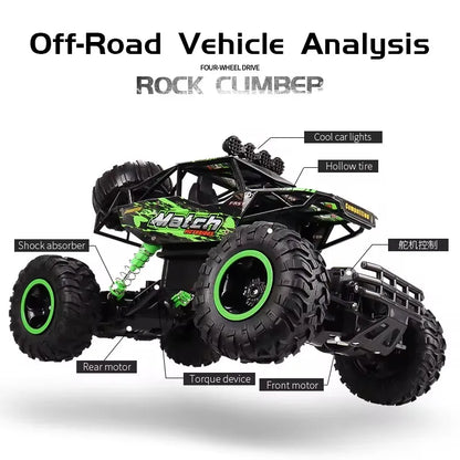 4WD Off Road RC Car  Alloy Truck Buggy 4x4 RTR Vehicle