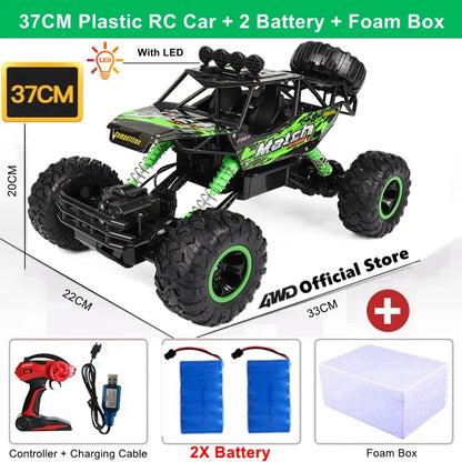 4WD Off Road RC Car  Alloy Truck Buggy 4x4 RTR Vehicle