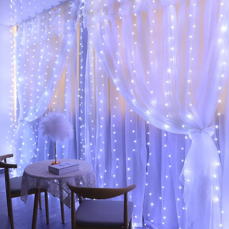 USB LED Curtains Festoon Led Light - Thumbnail 3