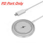 Magnetic Wireless Charger Pad USB Macsafe for iPhone 15 14 13 12 Pro Max Mini Fast Wireless Charging Dock Station Chargers