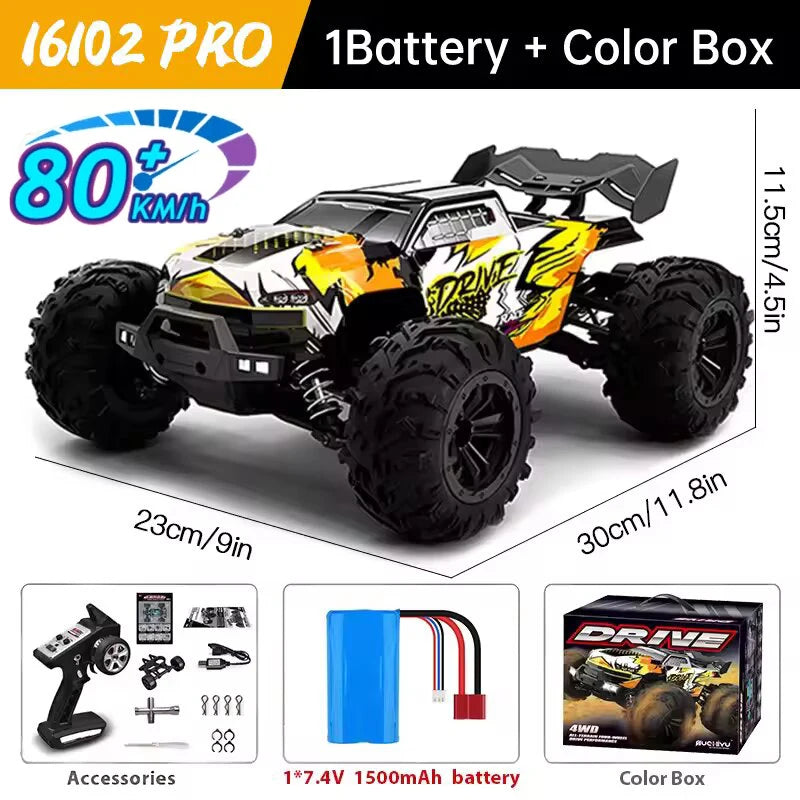 4WD RC Car 4x4 Off Road Drift Racing Cars Super Brushless High Speed Motor