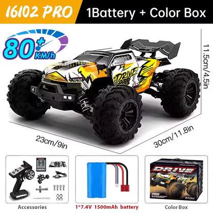 4WD RC Car 4x4 Off Road Drift Racing Cars Super Brushless High Speed Motor