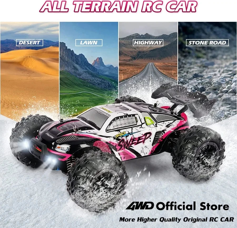 4WD Remote Control Car Off Road 4x4 RC High Speed Buggy