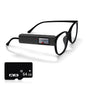 1080P WiFi Glasses Sports Camera Connect Phone Camcorder 110° Wide Angle Anti-shake Anti Blue Light FPV Head Mounted Camcorde