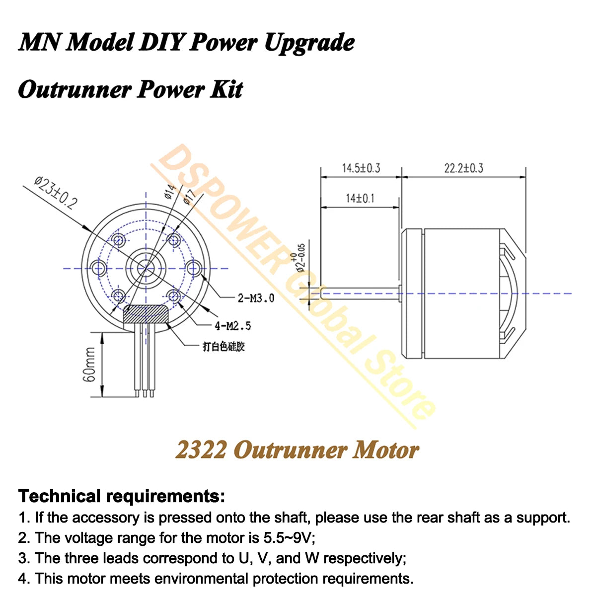1/12 RC MN Car Upgrade Kit 2322 2600KV 3500KV Brushless Motor AM32 45A Metal ESC SM3.0/T Plug for MN82 MN99 MN168 MN78 Power Kit