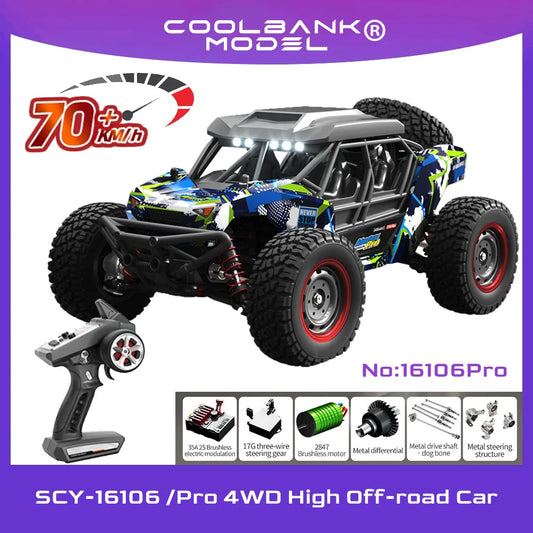 4WD Brushless Electric RC Off-Road Vehicle Truck