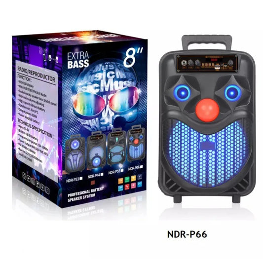 Multifunctional High Volume Bluetooth Speaker 8 Inch High Power Subwoofer Portable Home Karaoke Outdoor Dance Professional Audio