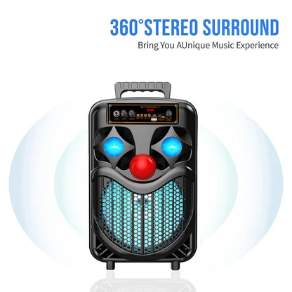 Multifunctional High Volume Bluetooth Speaker 8 Inch High Power Subwoofer Portable Home Karaoke Outdoor Dance Professional Audio