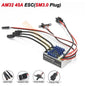 1/12 RC MN Car Upgrade Kit 2322 2600KV 3500KV Brushless Motor AM32 45A Metal ESC SM3.0/T Plug for MN82 MN99 MN168 MN78 Power Kit