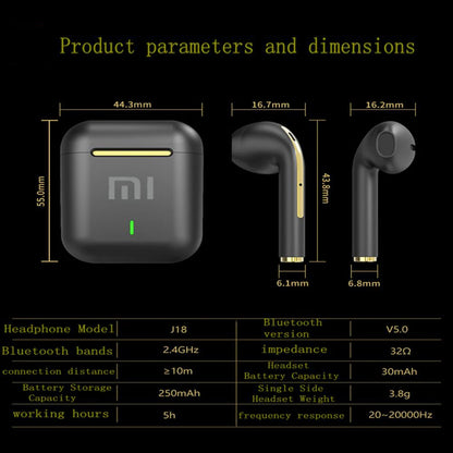 Wireless Earphones Bluetooth Headphones True Stereo Sport Game TWS Earbuds In Ear With Mic Touch