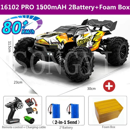 4WD RC Car 4x4 Off Road Drift Racing Cars Super Brushless High Speed Motor