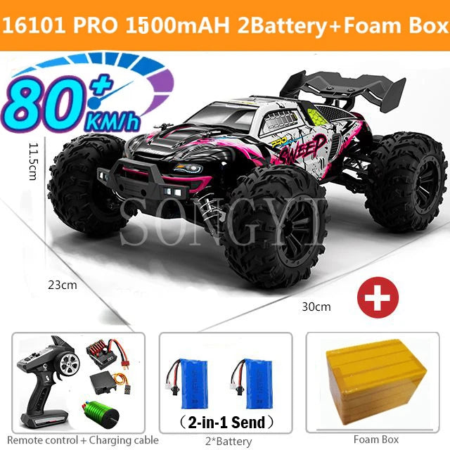 4WD RC Car 4x4 Off Road Drift Racing Cars Super Brushless High Speed Motor