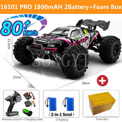 4WD RC Car 4x4 Off Road Drift Racing Cars Super Brushless High Speed Motor
