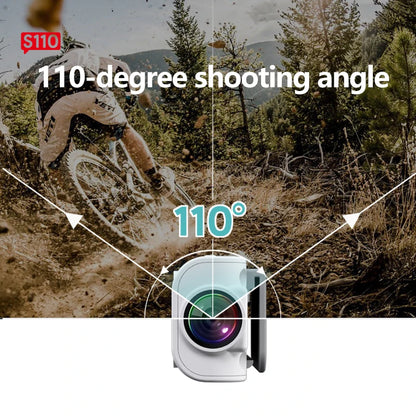 1080P WiFi Glasses Sports Camera Connect Phone Camcorder 110° Wide Angle Anti-shake Anti Blue Light FPV Head Mounted Camcorde