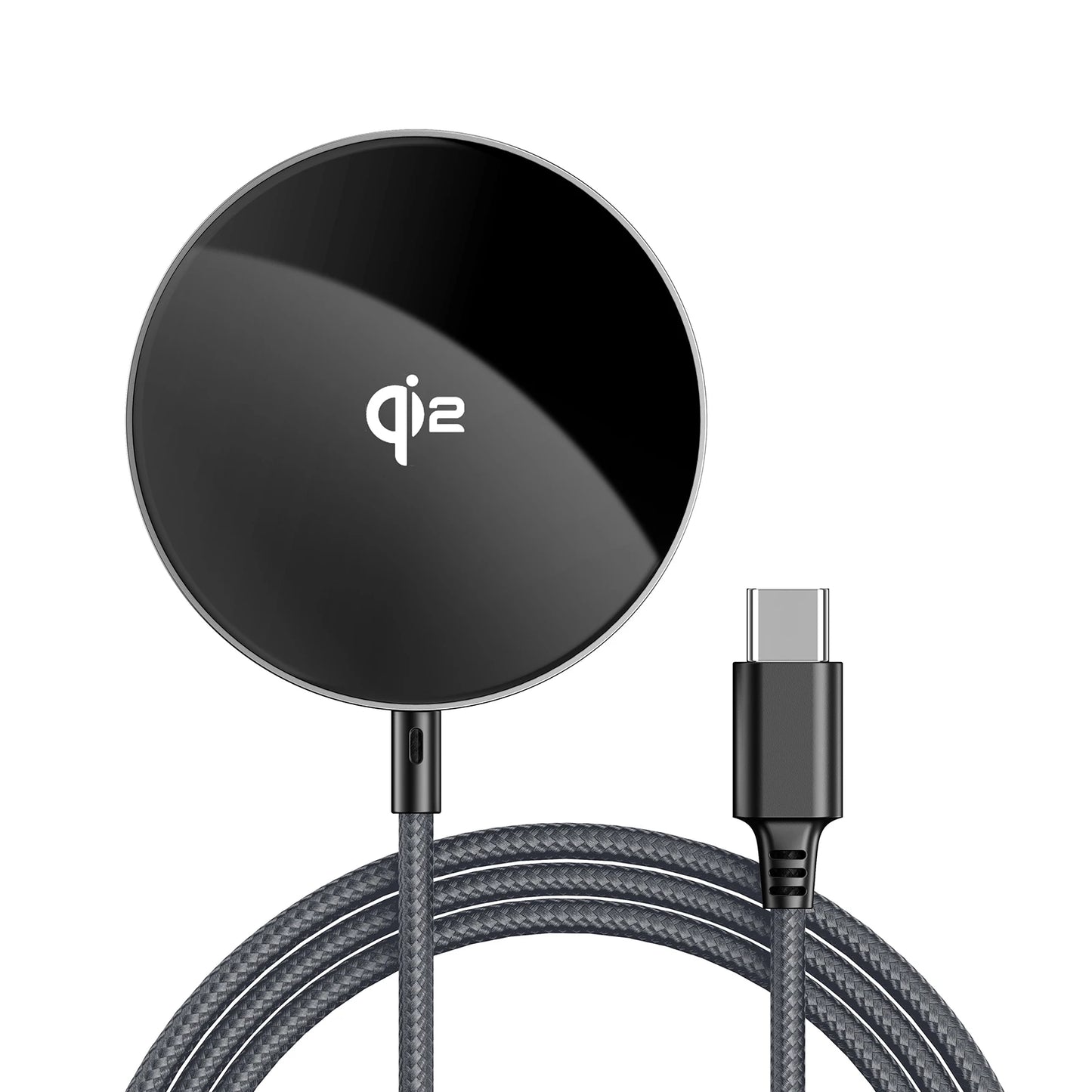 ACEFAST 15W Qi2 Wireless Magnetic Fast Charging Pad For iPhone 16/15/14/13/12 Pro Max Desktop Wireless Charger For Airpods Pro