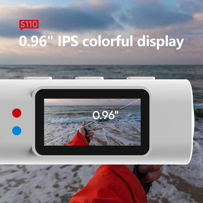 1080P WiFi Glasses Sports Camera Connect Phone Camcorder 110° Wide Angle Anti-shake Anti Blue Light FPV Head Mounted Camcorde
