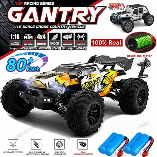 4WD RC Car 4x4 Off Road Drift Racing Cars Super Brushless High Speed Motor