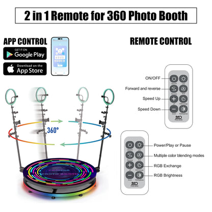 Video Platform Machine Spin 360 Photobooth Accessories