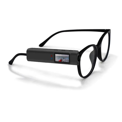 1080P WiFi Glasses Sports Camera Connect Phone Camcorder 110° Wide Angle Anti-shake Anti Blue Light FPV Head Mounted Camcorde