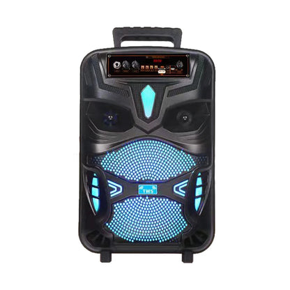 Multifunctional High Volume Bluetooth Speaker 8 Inch High Power Subwoofer Portable Home Karaoke Outdoor Dance Professional Audio