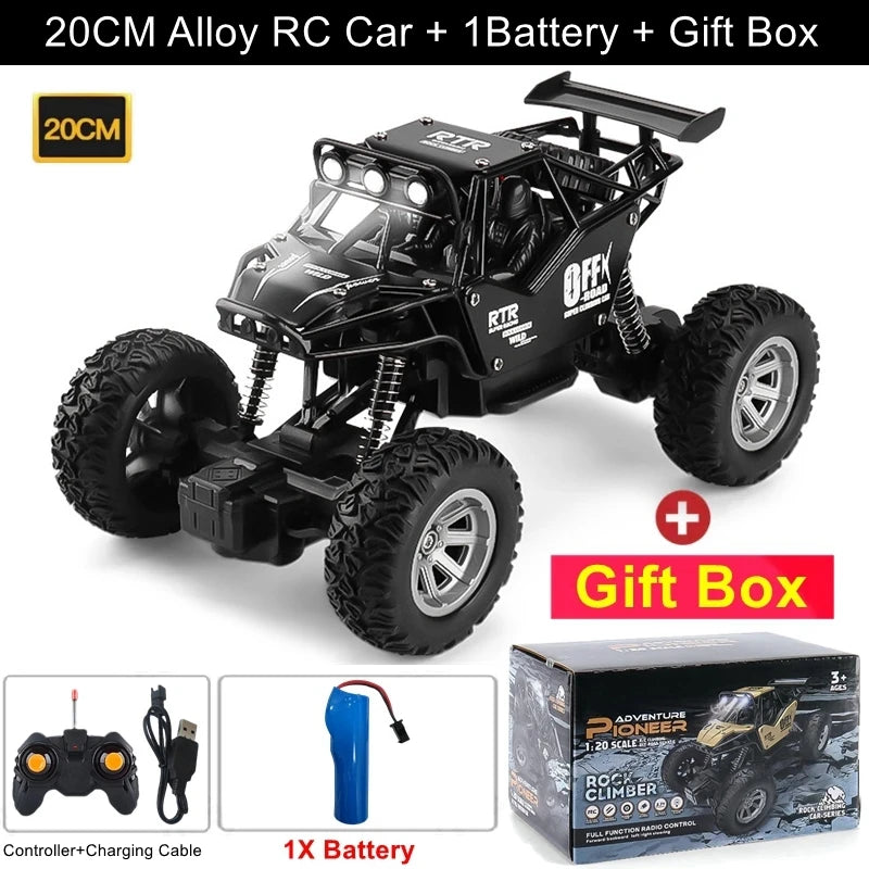 4WD Off Road RC Car  Alloy Truck Buggy 4x4 RTR Vehicle
