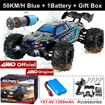 4WD Remote Control Car Off Road 4x4 RC High Speed Buggy