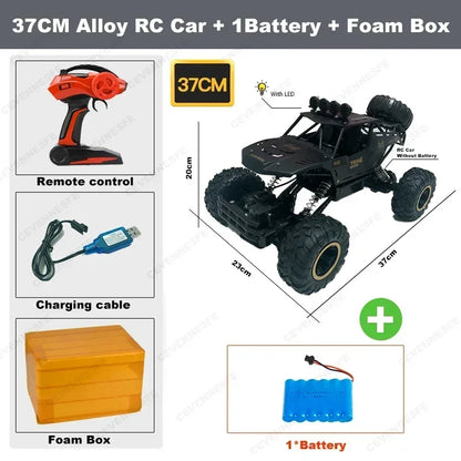 4WD RC Car 1:12 Off Road 4x4 Remote Control Cars Radio Buggy Truck