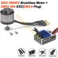 1/12 RC MN Car Upgrade Kit 2322 2600KV 3500KV Brushless Motor AM32 45A Metal ESC SM3.0/T Plug for MN82 MN99 MN168 MN78 Power Kit