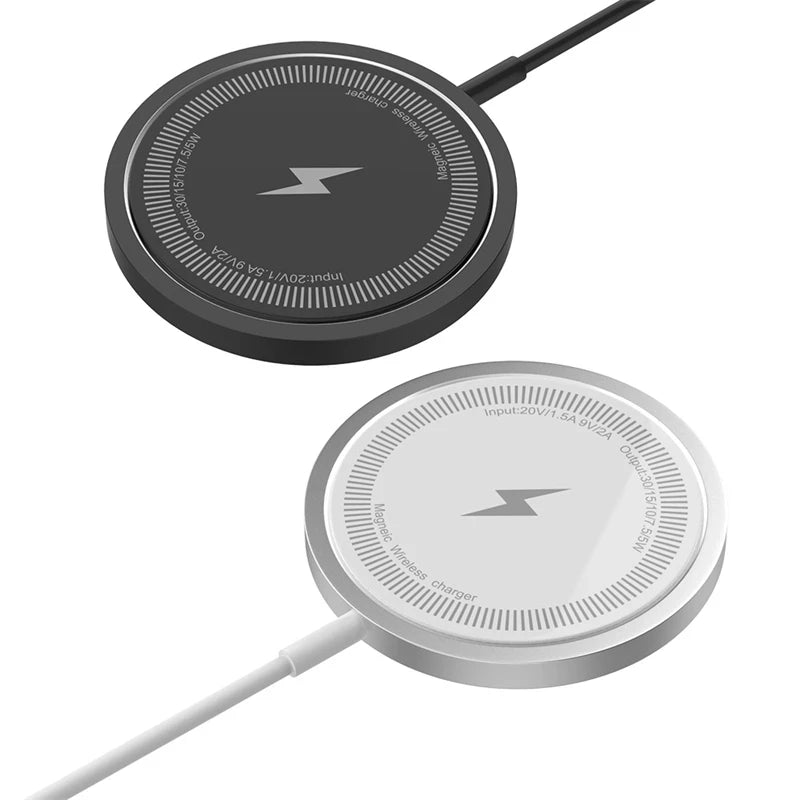 Magnetic Wireless Charger Pad USB Macsafe for iPhone 15 14 13 12 Pro Max Mini Fast Wireless Charging Dock Station Chargers