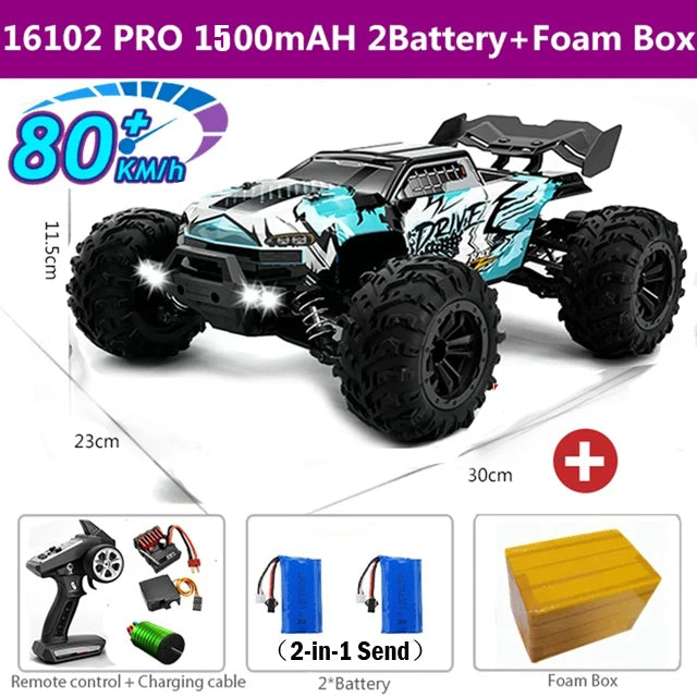 4WD RC Car 4x4 Off Road Drift Racing Cars Super Brushless High Speed Motor