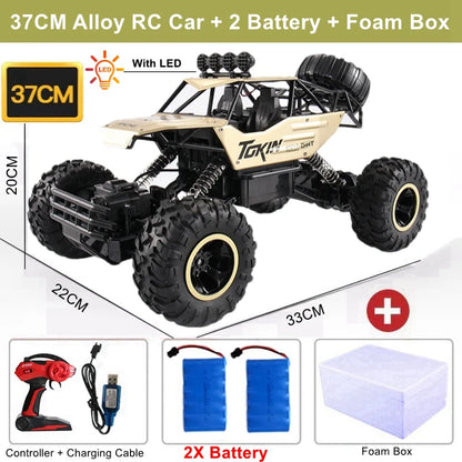 4WD Off Road RC Car  Alloy Truck Buggy 4x4 RTR Vehicle