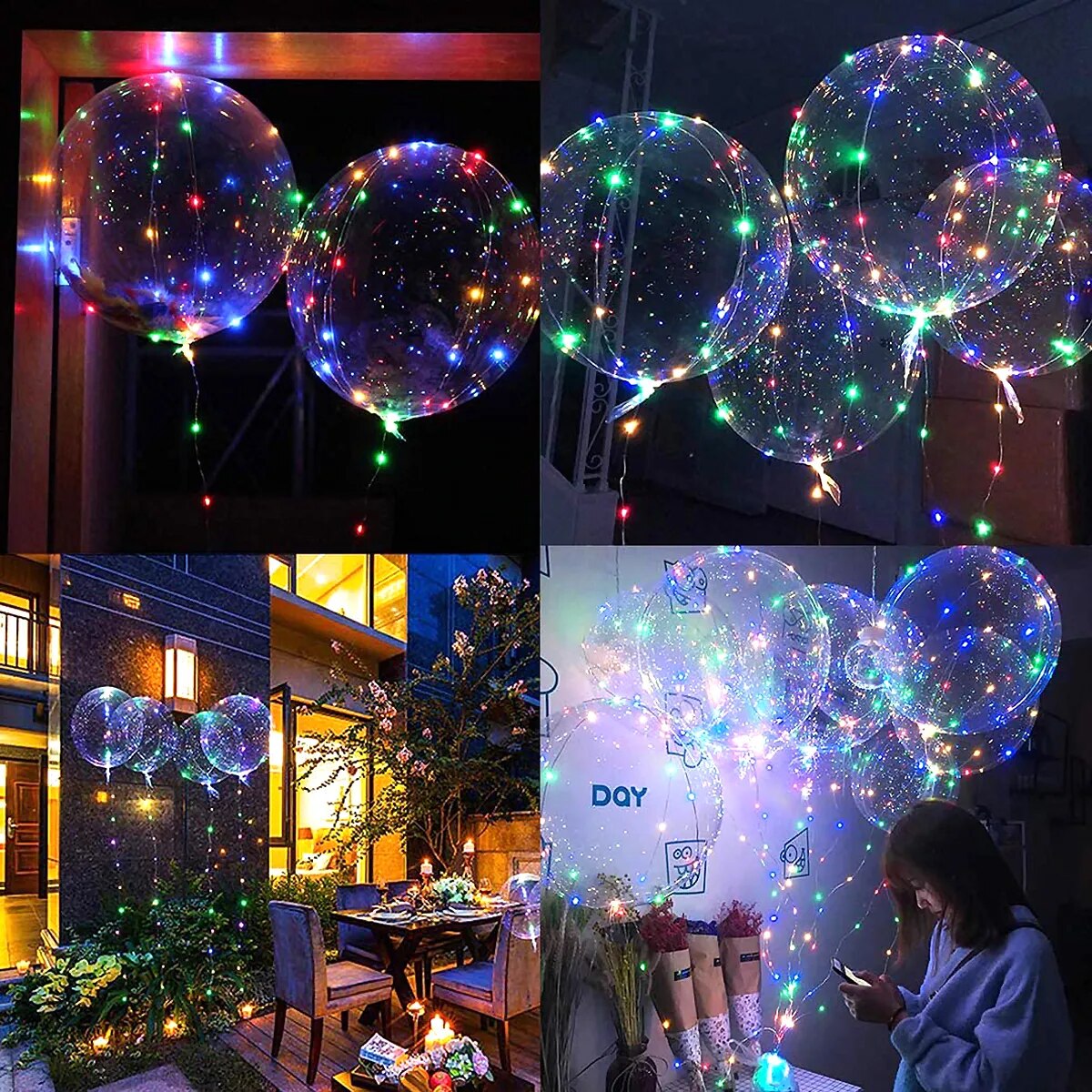 LED Luminous Bobo Balloons