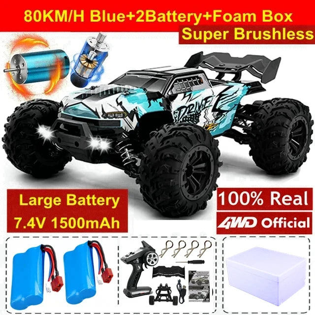 4WD Remote Control Car Off Road 4x4 RC High Speed Buggy