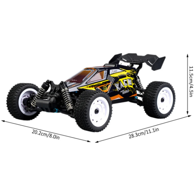 Top RC Car 2.4G 390 Motor High Speed Racing With Tail 4WD Drift Remote Control Off-Road 4x4