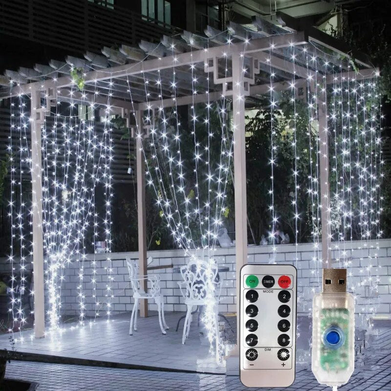 USB LED Curtains Festoon Led Light