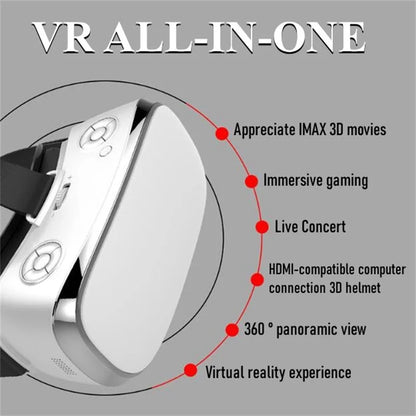 All-in-One VR Glasses Virtual Reality IMAX Cinema 360° Full View Immersive Gaming
